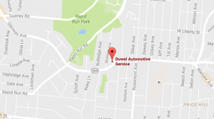 Duwel Automotive Center is located at 4314 Glenway Avenue Cincinnati, OH 45205